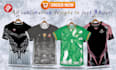 do sublimation esports, tshirt or sports jersey