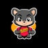 design cute mascot, cartoon character logo design