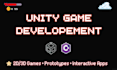 develop a unity 2d game, prototype, or interactive experience