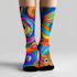 draw a creative socks unique sock design for you