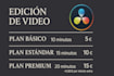 edicion de video sencilla o medio profesional