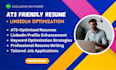 create ats friendly, executive modern resume and linkedin optimization services