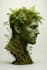 create stunning ai art of human nature fusion
