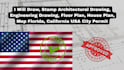 stamp draw california texas architecture engineering drawing mep plan drawing