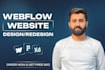 design or redesign webflow website, webflow developer, figma to webflow
