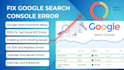 fix google search console error issues for higher ranking