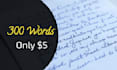 create handwritten letter, card, note, document