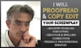 proofread, copy edit and format your screenplay