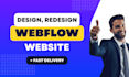 design, redesign, clone, fix webflow, figma to webflow, webflow expert