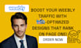 do custom SEO optimized weebly website designs to boost search rankings