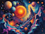 create magical abstract art, psychedelic, surrealism, cubism