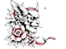 draw american traditional tattoo design by request