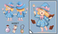 do high quality pixel art character or video game sprites for you