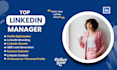 optimize your linkedin profile, create, post content and generate b2b leads