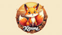 design outstanding kitsune fox mascot logo with new concept