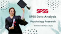 spss data analysis, interpretation and psychology research