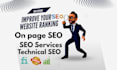 onpage SEO and technical optimization to boost google ranking