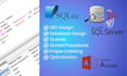 design sql server database with queries, erd, and procedures