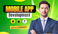 do mobile app development, ios app development, android app as flutter developer