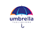 design modern beautiful umbrella logo