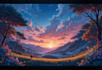 draw beautiful pixel art backgrounds and landscapes