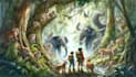draw a colorful children book illustration children storybook for print or KDP