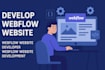develop webflow website, webflow website developer, webflow website development