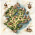 illustrate medieval fantasy and sci fi maps