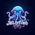 design high quality jellyfish mascot logo with creative concepts