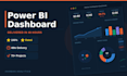 build an interactive power bi dashboard with KPI tracking and dax
