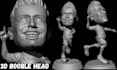 sculpt 3d boobled head, 3d head 3d bust, 3d face, 3d full bodymodel 3d printing