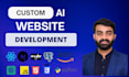 build, rebuild website development as full stack developer, front end developer