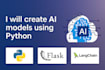 build small machine learning models or ai demos in python