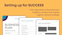 create an effective and actionable business plan