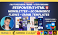 convert figma,xd,psd to HTML email code perfect pixel