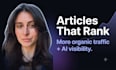 write SEO blog articles in your brand voice