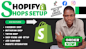create and optimize tiktok shop, facebook shop, instagram shop, and shopify
