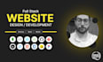 design and develop full stack websites with mern stack, saas