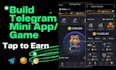 create a telegram mini game, telegram mini bot, telegram mini app, telegram mini