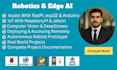 do raspberry pi, pico, esp32 based full stack iot projects, and ai integration