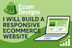build a responsive ecommerce website