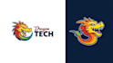 do awesome dragon head mascot logo design