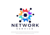 do good looking computer networking logo for your company