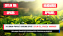 high quality products from sri lanka tea coffee spices clothing and  items