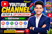 create and optimize your youtube channel for monetization