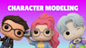 create cute 3d funko pop, cartoon characters, and action figures for 3d printing