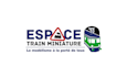 design consulting espace train miniature logo