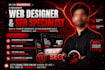 design a responsive wordpress website with SEO optimization
