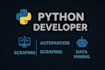 create python bot for automation and task, ai coding