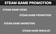 do steam game promotion, game promotion, app game